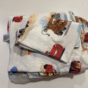 Pottery Barn Kids Toddler Sheet Set: Disney Pixar Cars